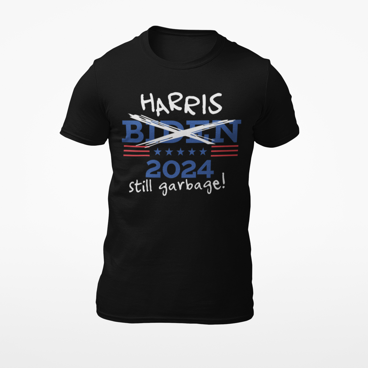 HARRIS STILL GARBAGE T-SHIRT