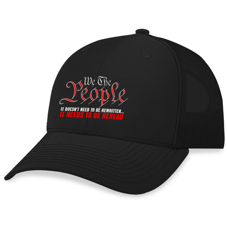 WE THE PEOPLE TRUCKER HAT