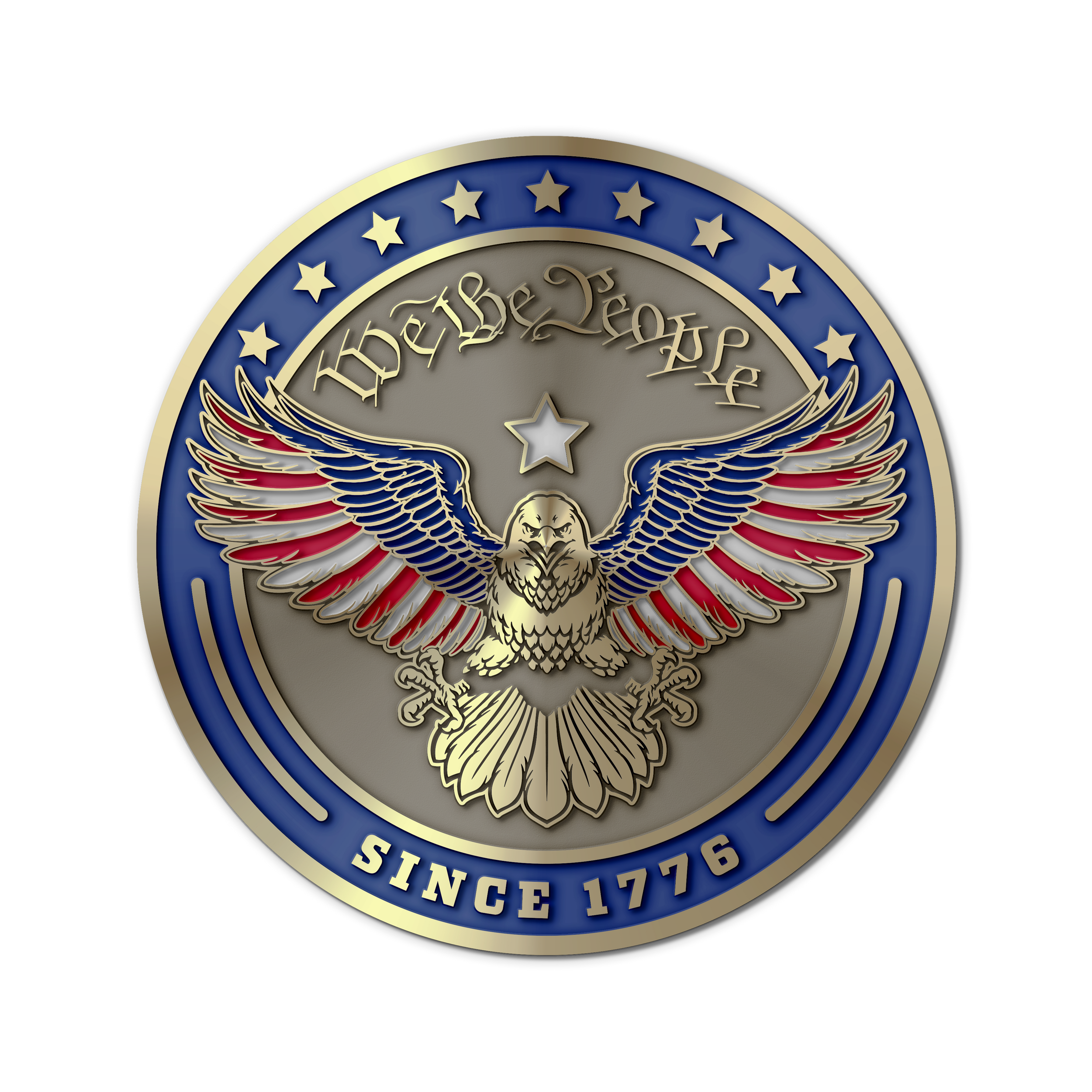 IN GOD WE TRUST CHALLENGE COIN