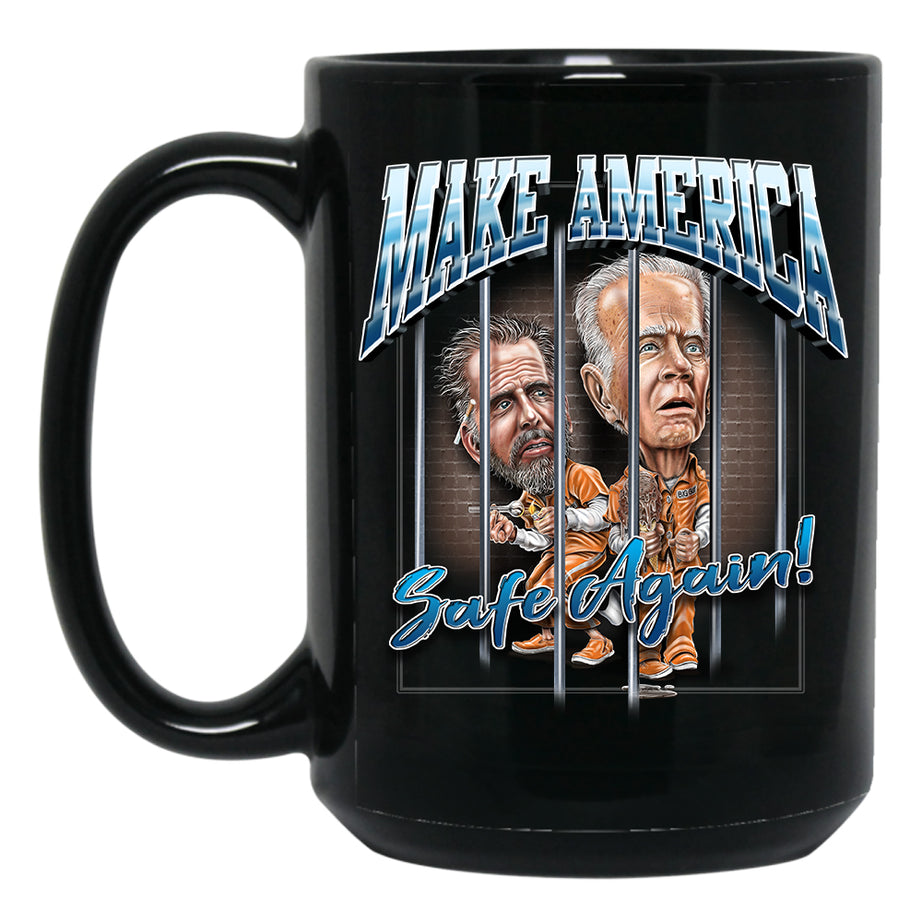 MAKE AMERICA SAFE AGAIN COFFEE MUG