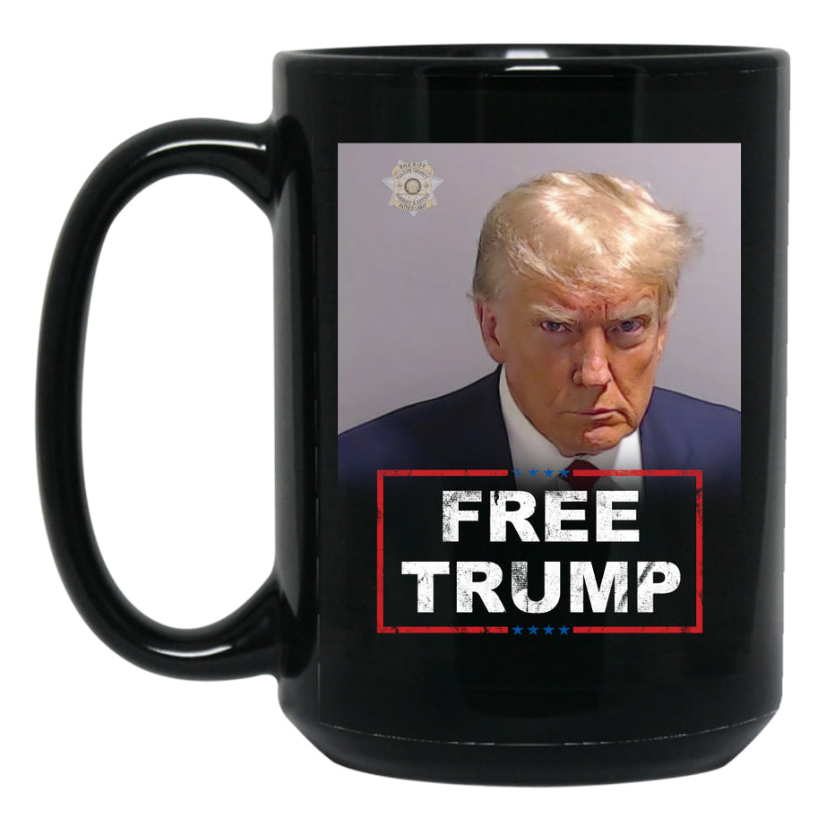 TRUMP MUGSHOT COFFEE MUG