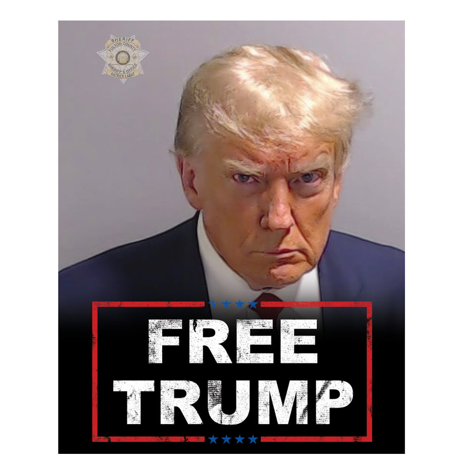 TRUMP MUGSHOT POSTER