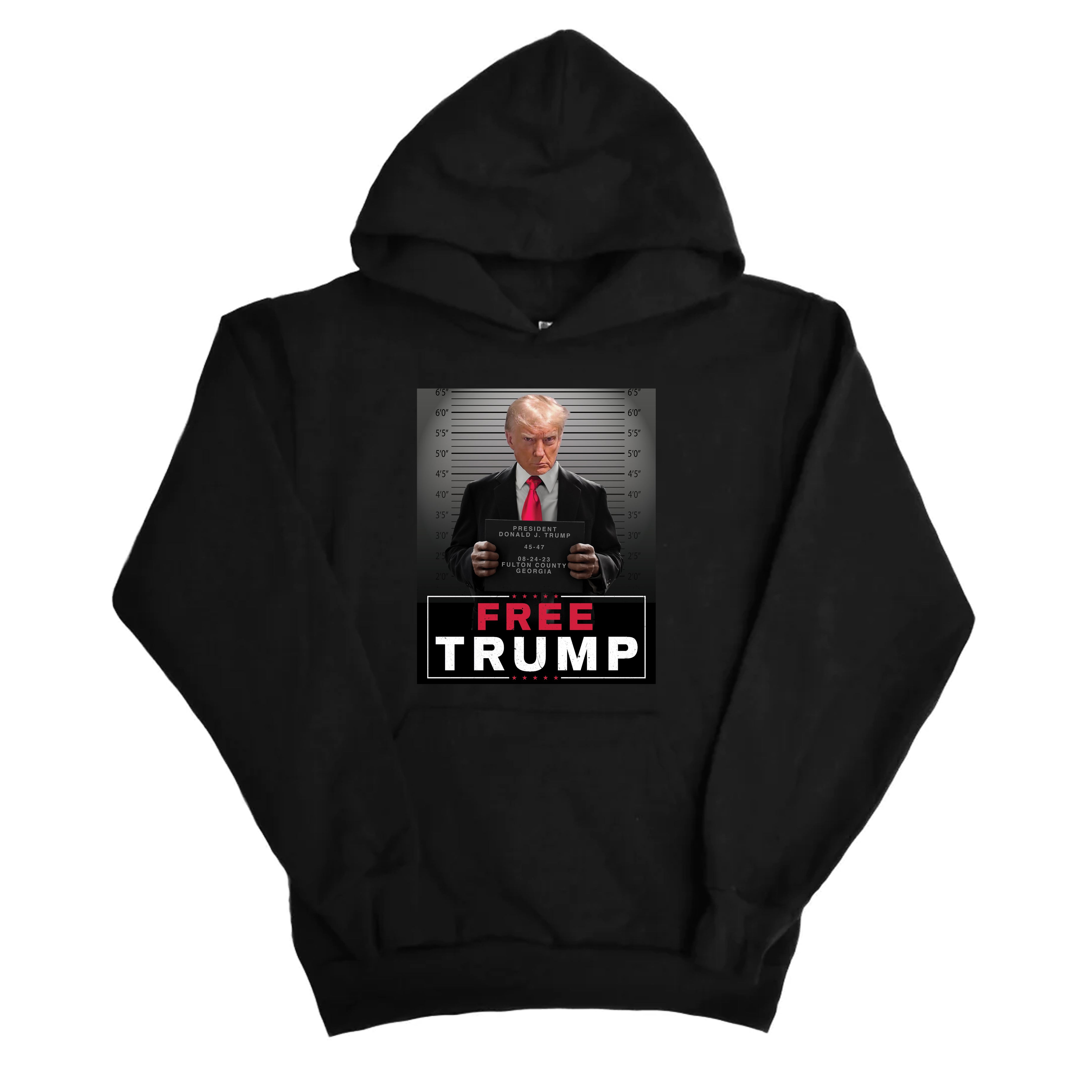 TRUMP MUGSHOT SIGN HOODIE