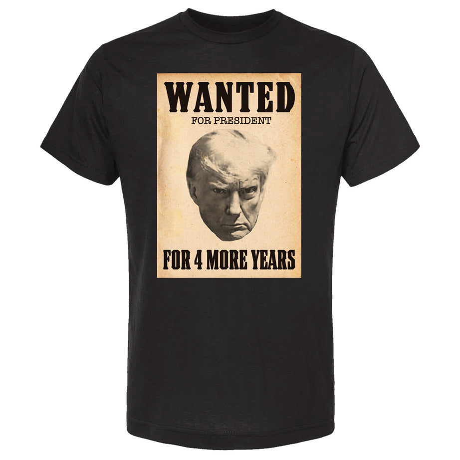 TRUMP WANTED 2024 T-SHIRT